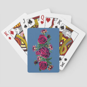 Rose Karten spielen Rose Blume - Ihre Farbe Spielkarten