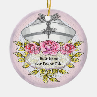 Rose Keramik Ornament