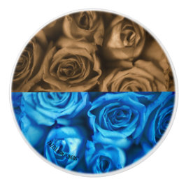 Rose Keramik Pull Keramikknauf