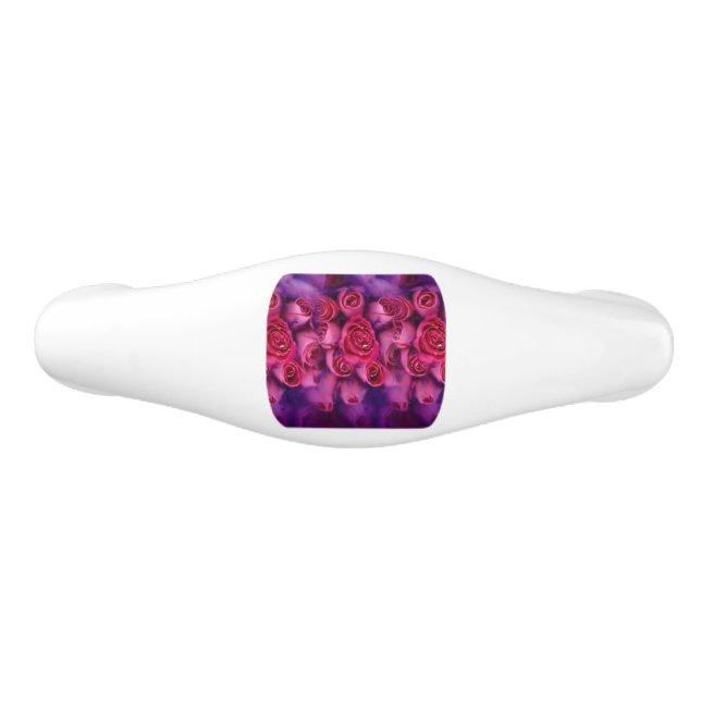 Rose Keramik Schubladengriff (Vorderseite)