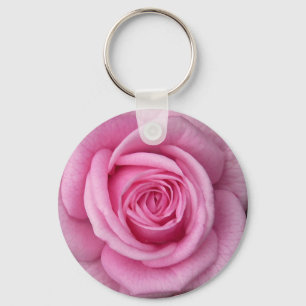 Rose Key Ketten fröhliche rosa Blume Geschenke Schlüsselanhänger
