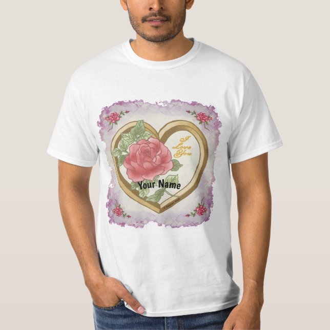 Rose-Kies-T - Shirt (Vorderseite)