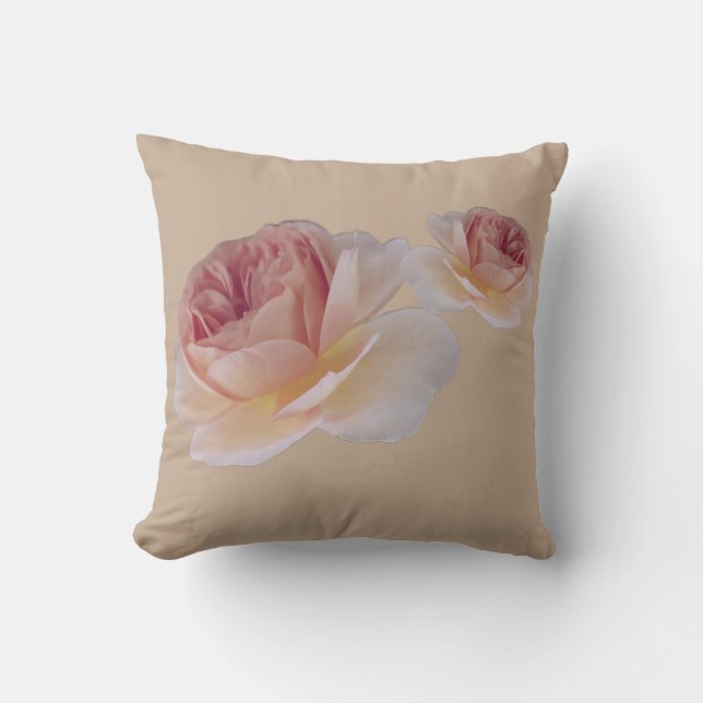 Rose-Kissen Kissen (Vorderseite)