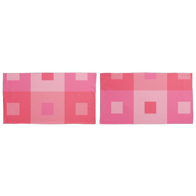 Rose Kissenbezug (Vorderseite-Set)