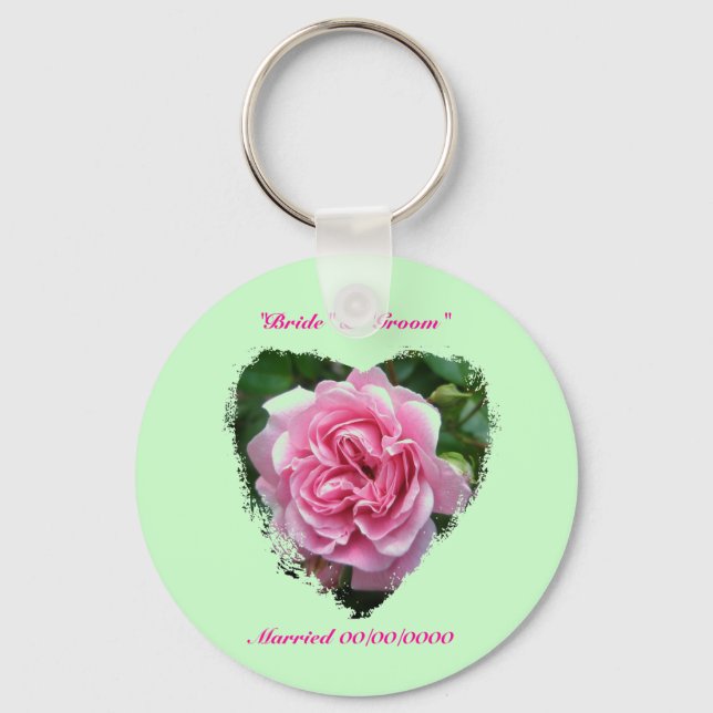 Rose-Koordination Schlüsselanhänger (Vorderseite)