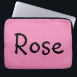 Rose Laptopschutzhülle<br><div class="desc">Rose Notebook-Ärmel</div>