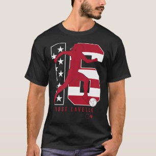Rose Lavelle 16 USWNT Spieler Vereinigung - USA T-Shirt