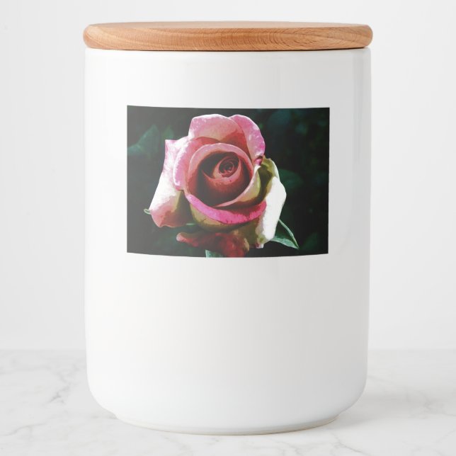 Rose Lebensmitteletikett (Vorderseite)