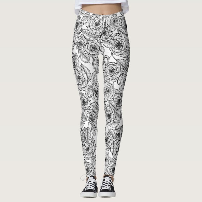 Rose Leggings (Vorderseite)