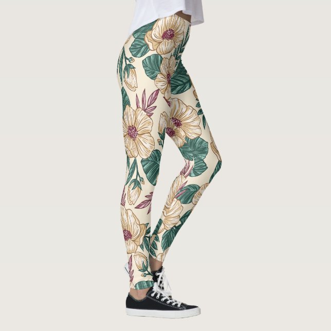 Rose Leggings (Rechts)