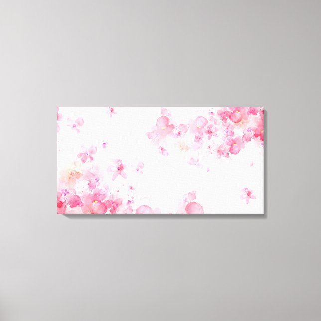 Rose Leinwand (Vorderseite)