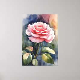 Rose Leinwanddruck