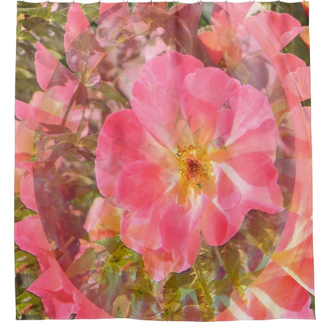 Rose Liebe....... Duschvorhang (Vorderseite)