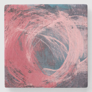 Rose Light I Steinuntersetzer