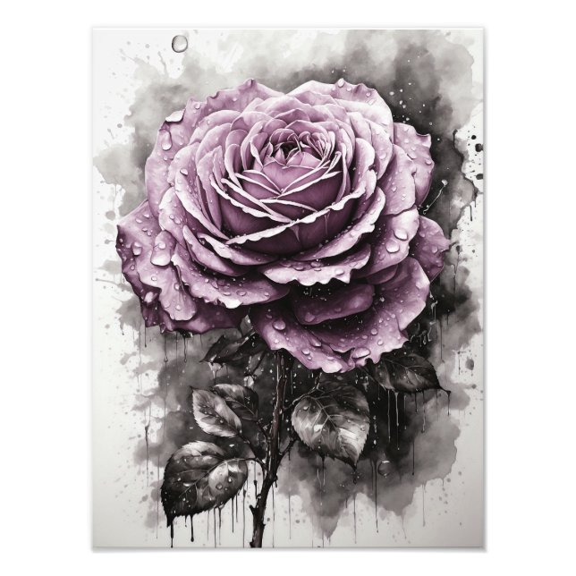 ROSE - LILA FOTODRUCK (Vorne)