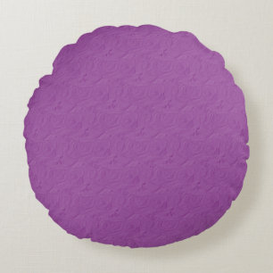 Rose, Lilac Lila - Rundkopfkissen Rundes Kissen