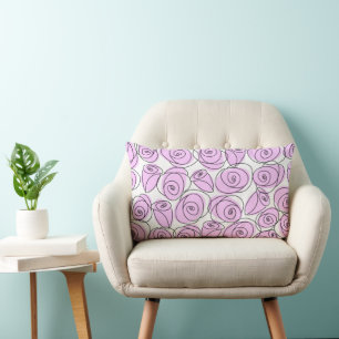 Rose Lilac Lumbar Multi Back Lendenkissen