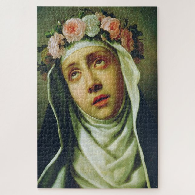 Rose Lima von Francesco de Mura Puzzle (Vertikal)