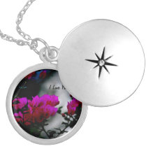 Rose Locket mit i-Liebe Sie