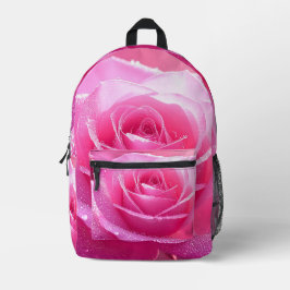 Rose Love Pillow with Frederic Mistral Roses Bedruckter Rucksack