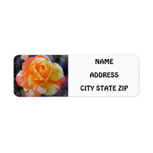 **ROSE-LOVERS**-ADRESSE-ETIKETT