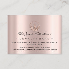 Rose "Loyalty Card Nutrition Health Kräutern" 21 Treuekarte