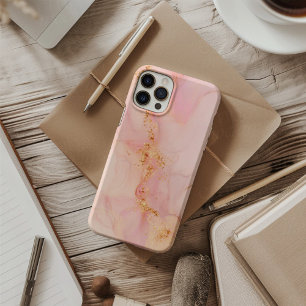 Rose Lumière – Luxus-Rosé Elegant Weiblich iPhone 16 Hülle