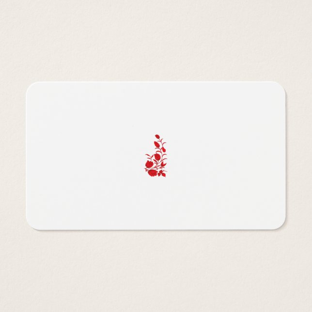 Rose Madder, Blumendesign von Thunderbird (Vorderseite)