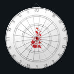 Rose Madder, Blumendesign von Thunderbird Dartscheibe<br><div class="desc">Der Nervenkitzel des Spiels. Die Spannung in der Luft. Der Moment, in dem der Dart Ihre Fingerspitzen verlasst, mit dem Ziel, perfekt zu sein. Jedes Dartboard erzählt eine Geschichte - von feierlichen Siegen, entzündeten Rivalitäten und Fähigkeiten, die über unzählige Würfe geehrt wurden. Ob Sie ein erfahrener Spieler sind, der das...</div>
