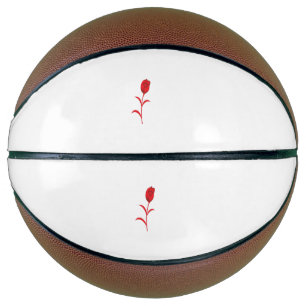 Rose Madder, Lava Red, Blumendesign Basketball
