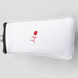 Rose Madder, Lava Red, Blumendesign Golf Headcover