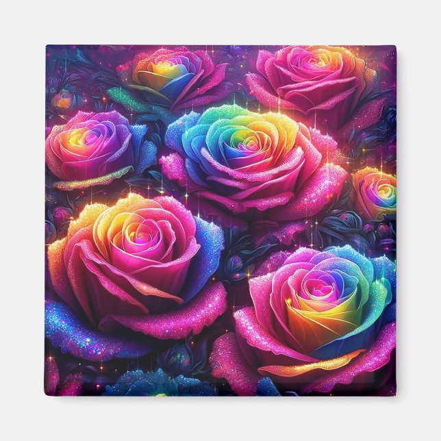 Rose Magnet (Vorne)