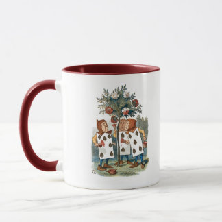 Rose malen - Alice im Wunderland Tasse