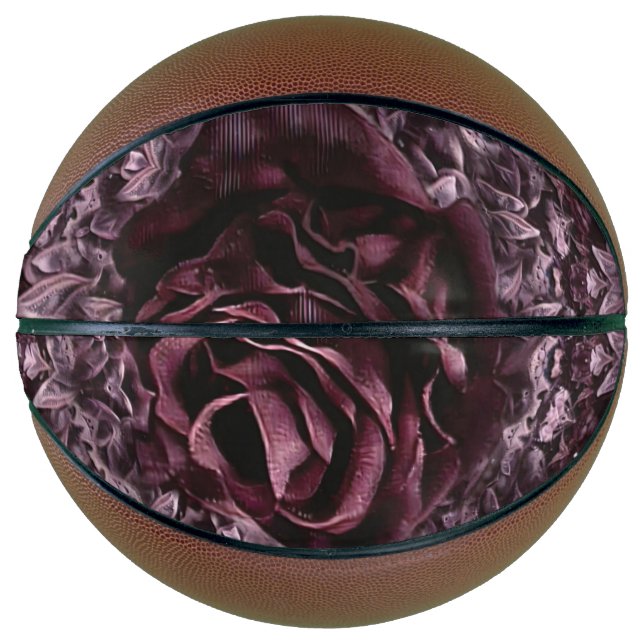Rose Mandala Basketball (Vorderseite)