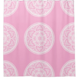 Rose Mandala Duschvorhang
