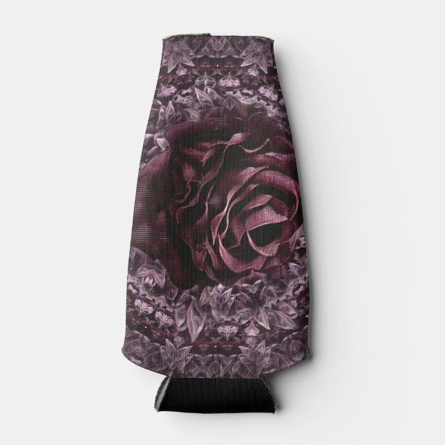 Rose Mandala Flaschenkühler (Vorderseite)