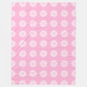 Rose Mandala Fleecedecke