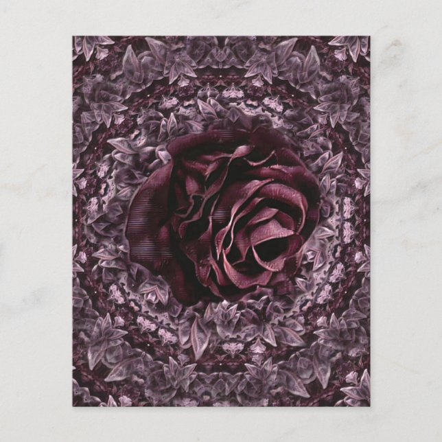 Rose Mandala Flyer (Vorne)