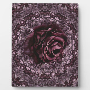 Rose Mandala Fotoplatte