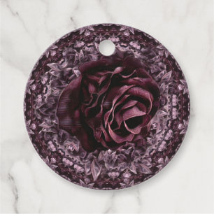 Rose Mandala  Geschenkanhänger