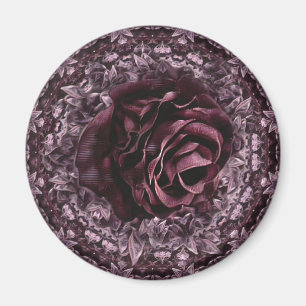 Rose Mandala Magnet