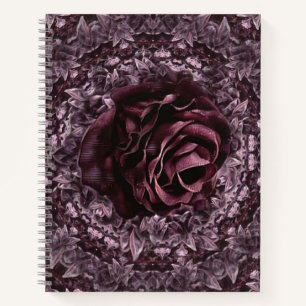 Rose Mandala  Notizbuch