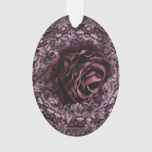 Rose Mandala Ornament