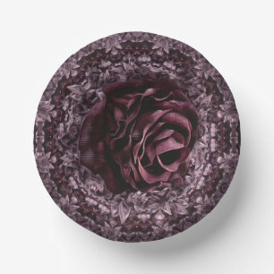 Rose Mandala Pappteller
