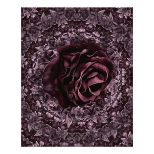 Rose Mandala Poster