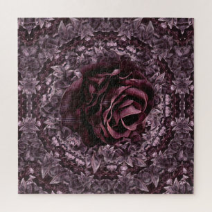 Rose Mandala Puzzle