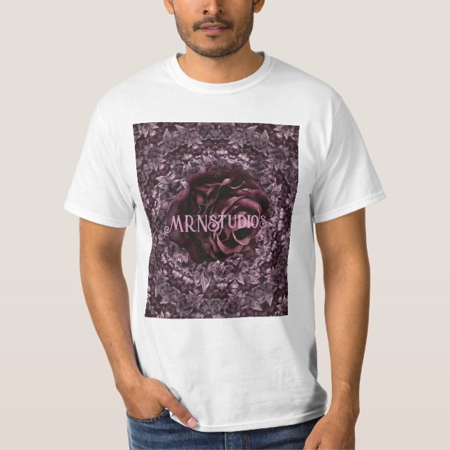 Rose Mandala T-Shirt (Vorderseite)