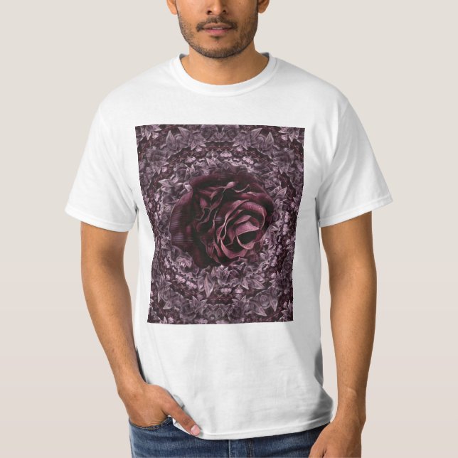 Rose Mandala T-Shirt (Vorderseite)