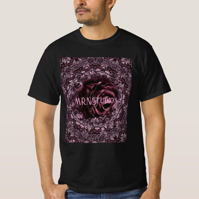 Rose Mandala T-Shirt (Vorderseite)