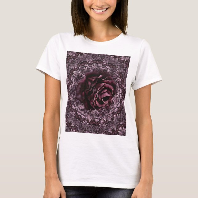 Rose Mandala T-Shirt (Vorderseite)